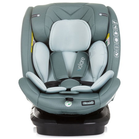 Scaun auto Chipolino Volare I-Size 40-150 cm, sistem Isofix, Pastel green 12 ani [1]