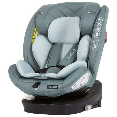 Scaune auto - Scaun auto Chipolino Volare I-Size 40-150 cm, sistem Isofix, Pastel green 12 ani