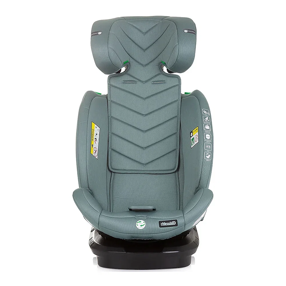 Scaun auto Chipolino Volare I-Size 40-150 cm, sistem Isofix, Pastel green 12 ani [2]