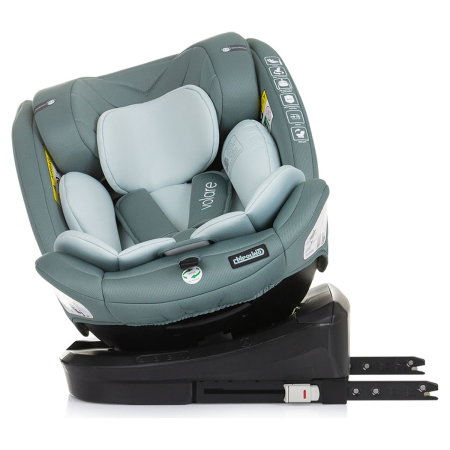 Scaun auto Chipolino Volare I-Size 40-150 cm, sistem Isofix, Pastel green 12 ani [5]