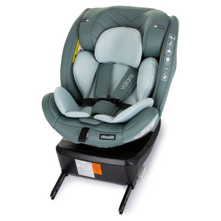 Scaun auto Chipolino Volare I-Size 40-150 cm, sistem Isofix, Pastel green 12 ani [9]