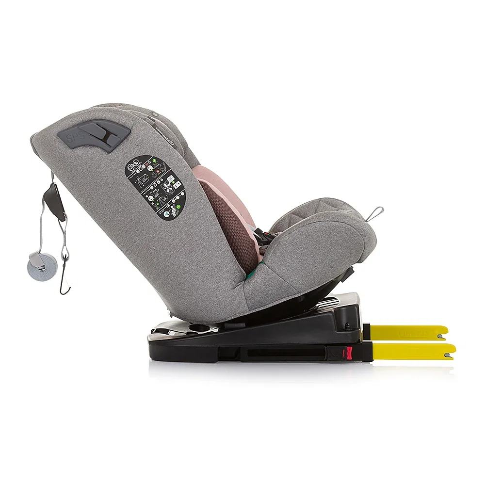 Scaun auto Chipolino X Factor I-Size 40-150 cm flamingo cu sistem Isofix 12 ani [6]