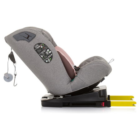 Scaun auto Chipolino X Factor I-Size 40-150 cm flamingo cu sistem Isofix 12 ani [6]