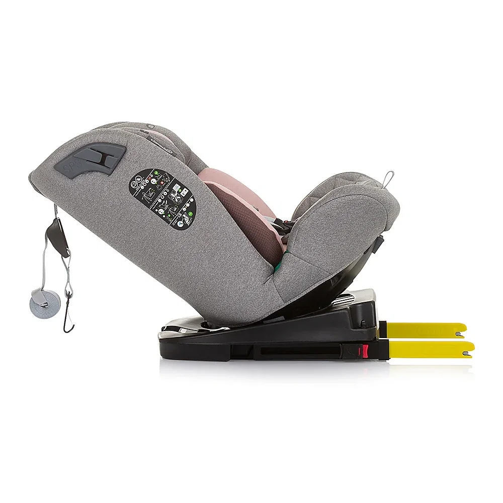 Scaun auto Chipolino X Factor I-Size 40-150 cm flamingo cu sistem Isofix 12 ani [7]