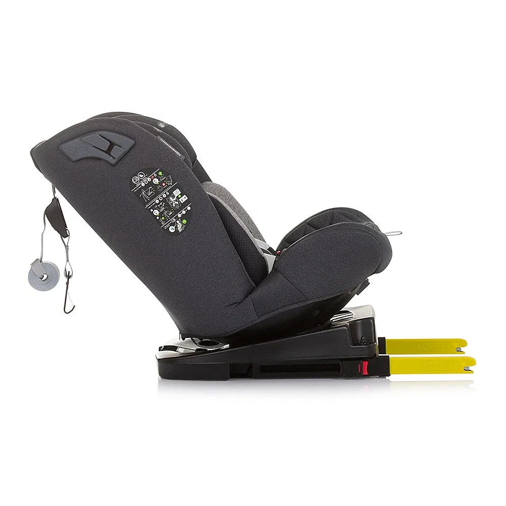 Scaun auto Chipolino X Factor I-Size 40-150 cm granite cu sistem Isofix 12 ani [6]