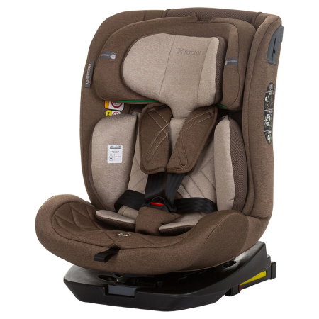 Scaune auto - Scaun auto Chipolino X Factor I-Size 40-150 cm macadamia cu sistem Isofix 12 ani