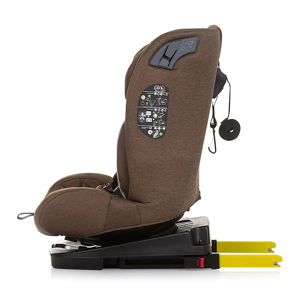 Scaun auto Chipolino X Factor I-Size 40-150 cm macadamia cu sistem Isofix 12 ani [3]