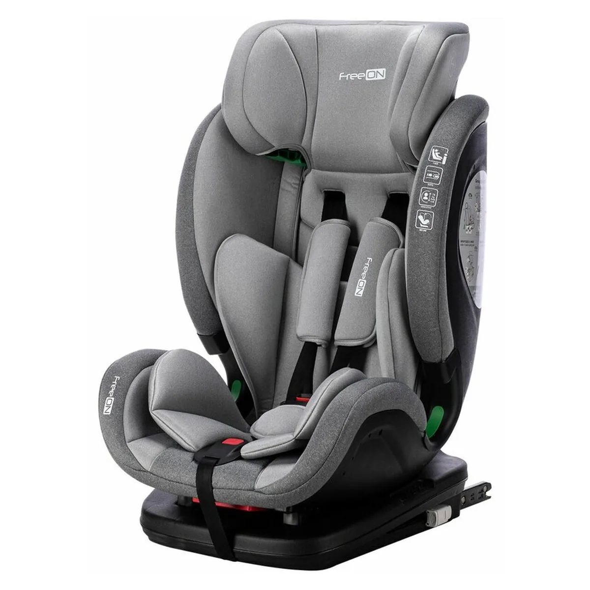 Scaun auto, FreeON, Trex, , I-Size, 76 - 150 cm, Tehnologie Isofix + Top Tether, Spatar si tetiera reglabile, Conform [2]