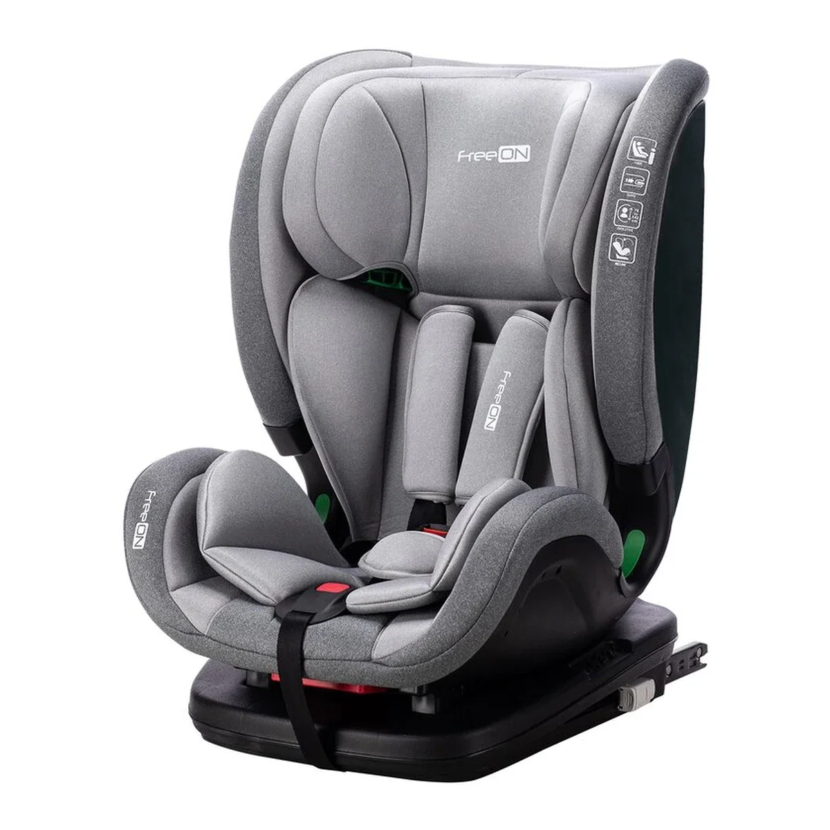 Scaune auto - Scaun auto, FreeON, Trex, , I-Size, 76 - 150 cm, Tehnologie Isofix + Top Tether, Spatar si tetiera reglabile, Conform