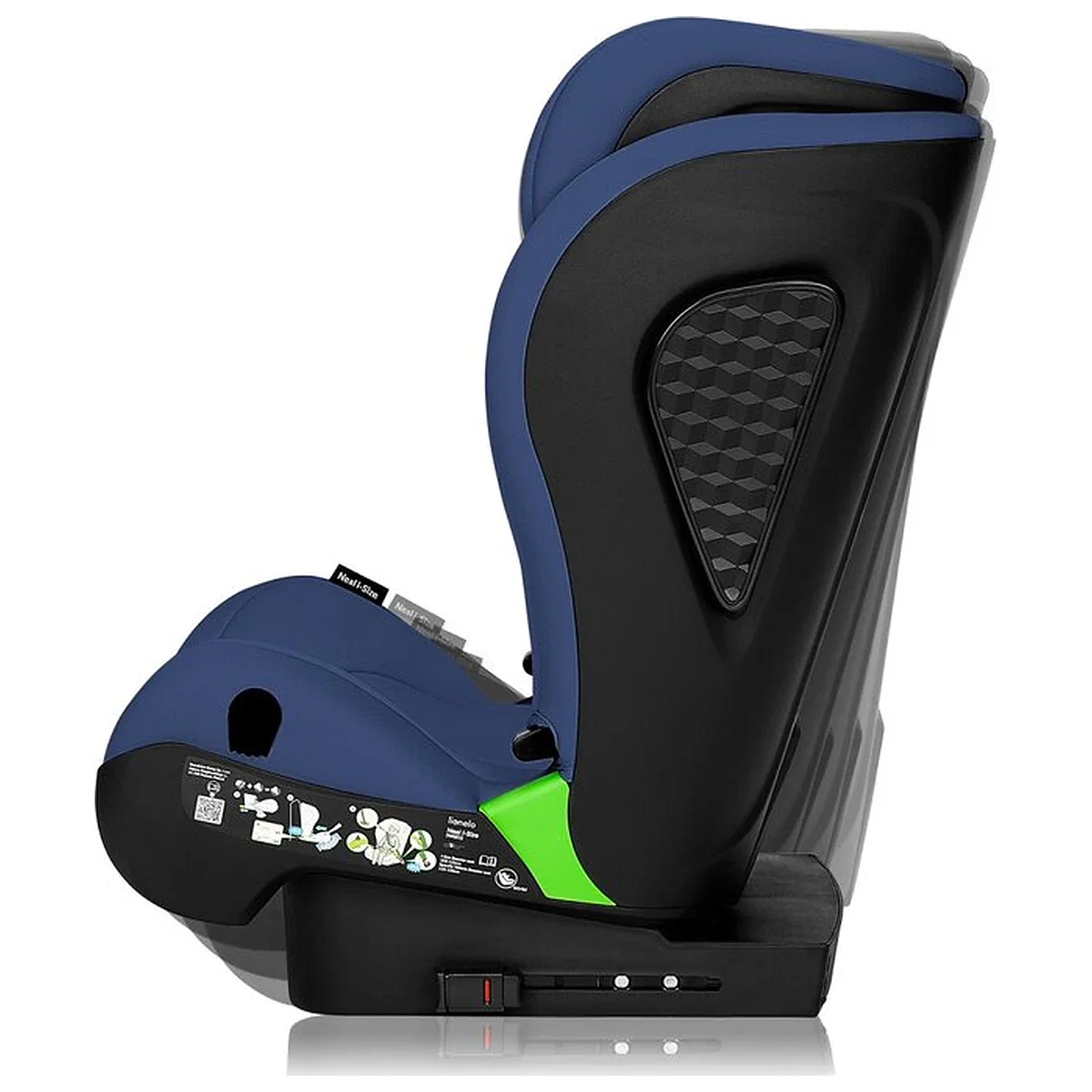 Scaun auto i-Size, Lionelo, Neal, 15-36 Kg, 100-150 cm, Isofix, Albastru [7]