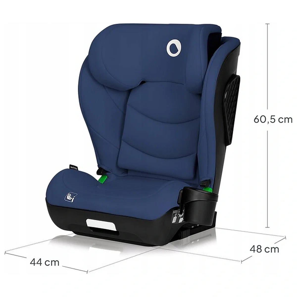 Scaun auto i-Size, Lionelo, Neal, 15-36 Kg, 100-150 cm, Isofix, Albastru [19]