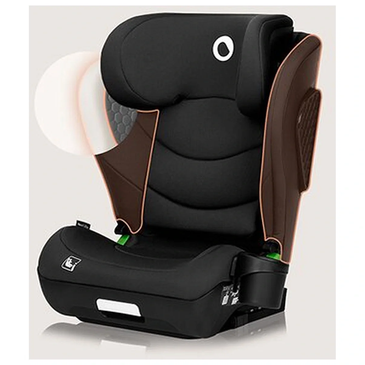 Scaun auto i-Size, Lionelo, Neal, 15-36 Kg, 100-150 cm, Isofix, Negru [14]