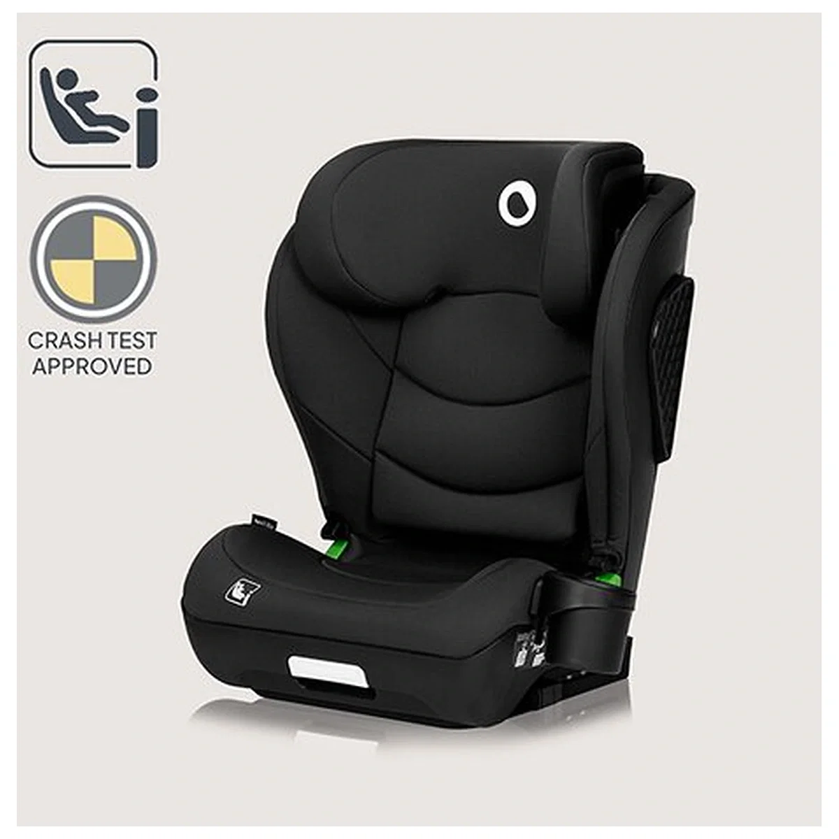 Scaun auto i-Size, Lionelo, Neal, 15-36 Kg, 100-150 cm, Isofix, Negru [3]