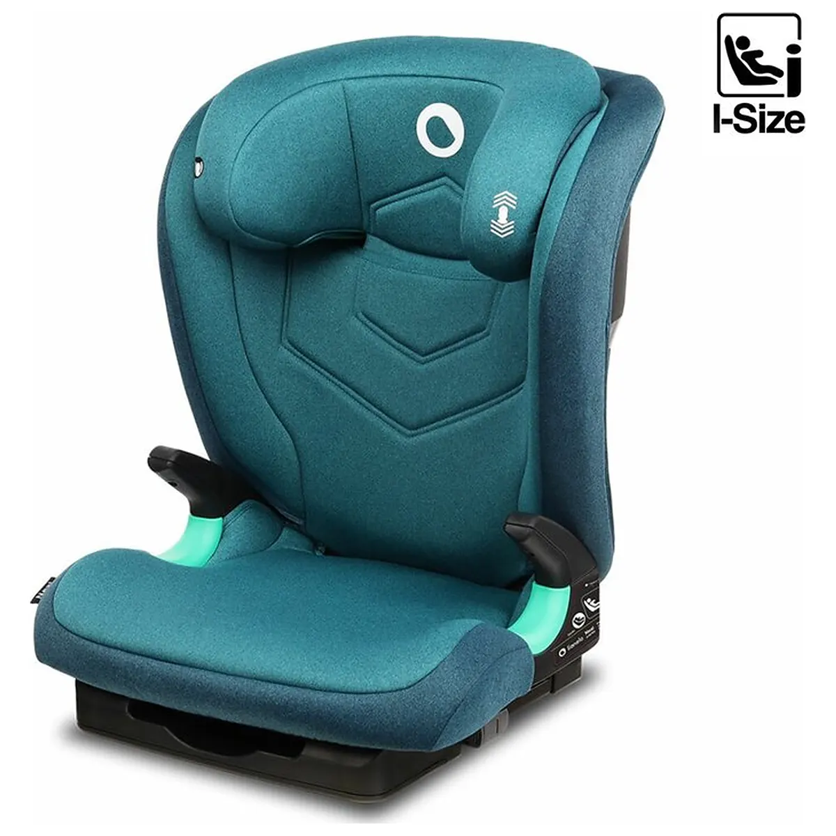 Scaun auto i-Size, Lionelo, Neal, 15-36 Kg, 100-150 cm, Isofix, Verde 12 ani [3]