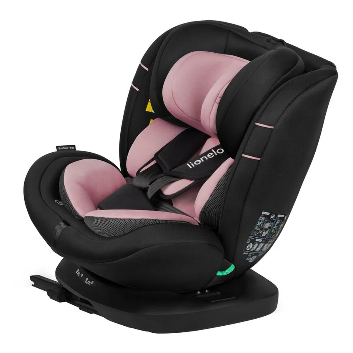 Scaun auto, Lionelo, Bastiaan i-Size, 4 in 1, Protectie laterala, Cu spatar inclinabil in 4 pozitii, Cu tetiera [4]