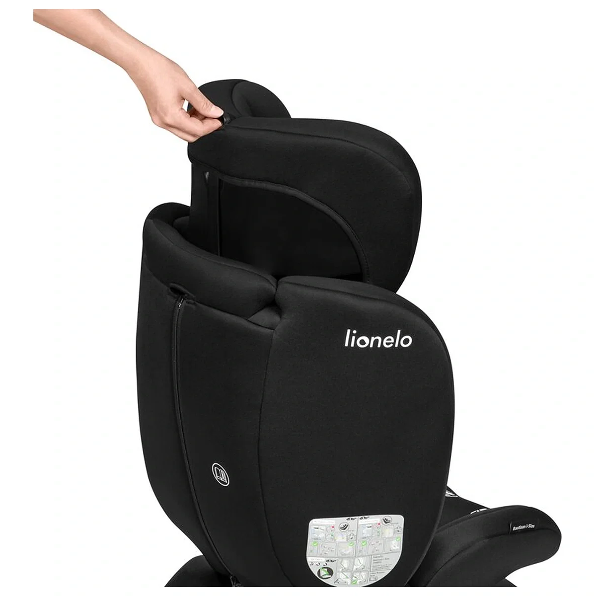 Scaun auto, Lionelo, Bastiaan i-Size, 4 in 1, Protectie laterala, Cu spatar inclinabil in 4 pozitii, Cu tetiera [15]