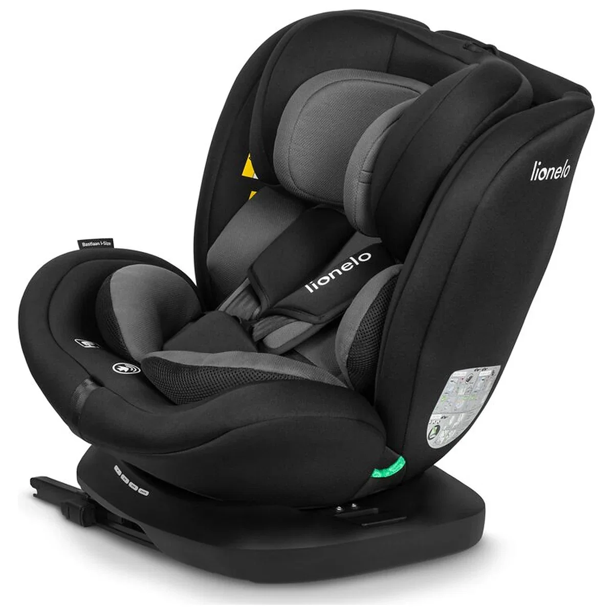 Scaun auto, Lionelo, Bastiaan i-Size, 4 in 1, Protectie laterala, Cu spatar inclinabil in 4 pozitii, Cu tetiera [5]