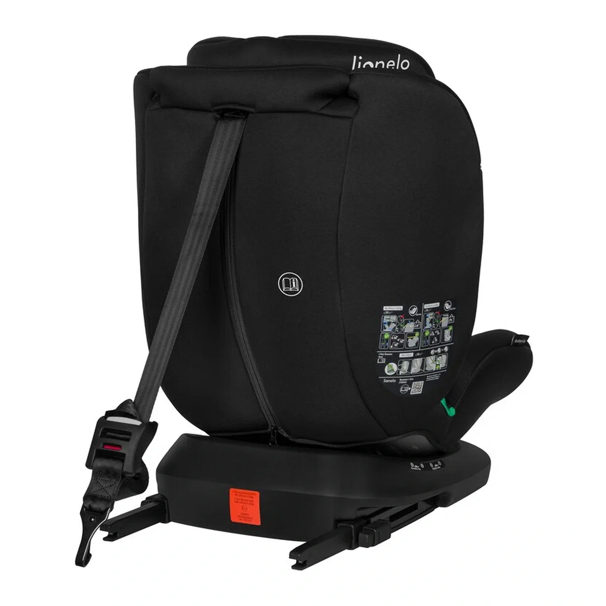 Scaun auto, Lionelo, Bastiaan i-Size, 4 in 1, Protectie laterala, Cu spatar inclinabil in 4 pozitii, Cu tetiera [13]