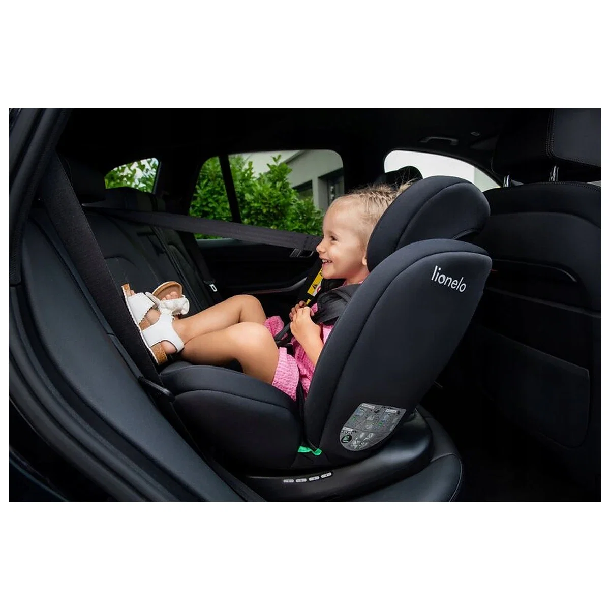 Scaun auto, Lionelo, Bastiaan i-Size, 4 in 1, Protectie laterala, Cu spatar inclinabil in 4 pozitii, Cu tetiera [28]