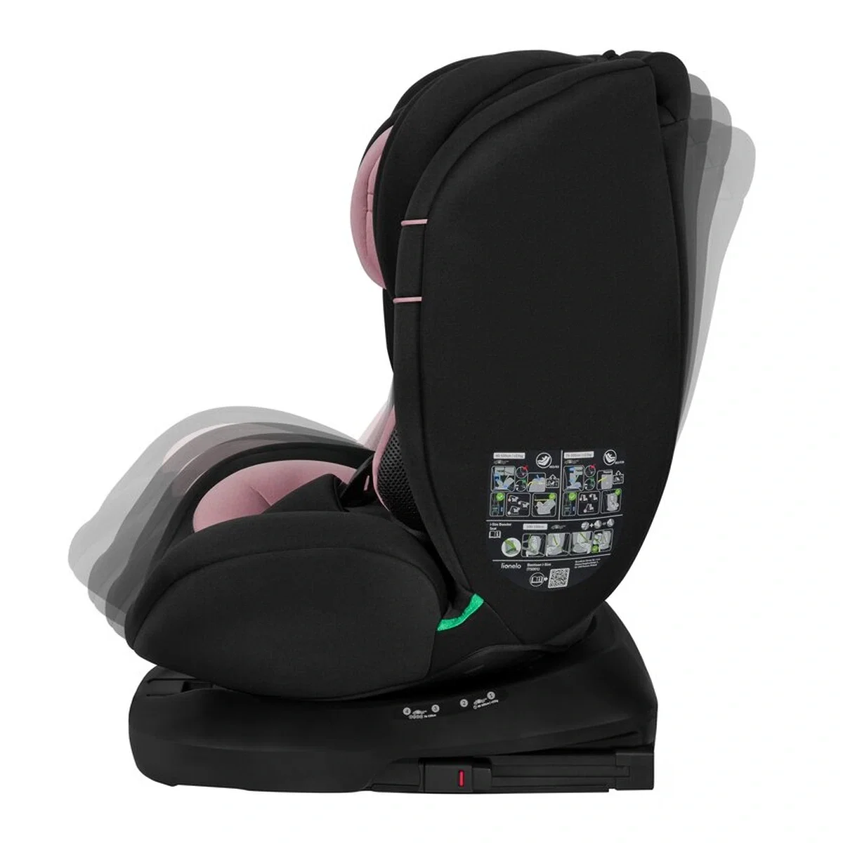 Scaun auto, Lionelo, Bastiaan i-Size, 4 in 1, Protectie laterala, Cu spatar inclinabil in 4 pozitii, Cu tetiera [16]