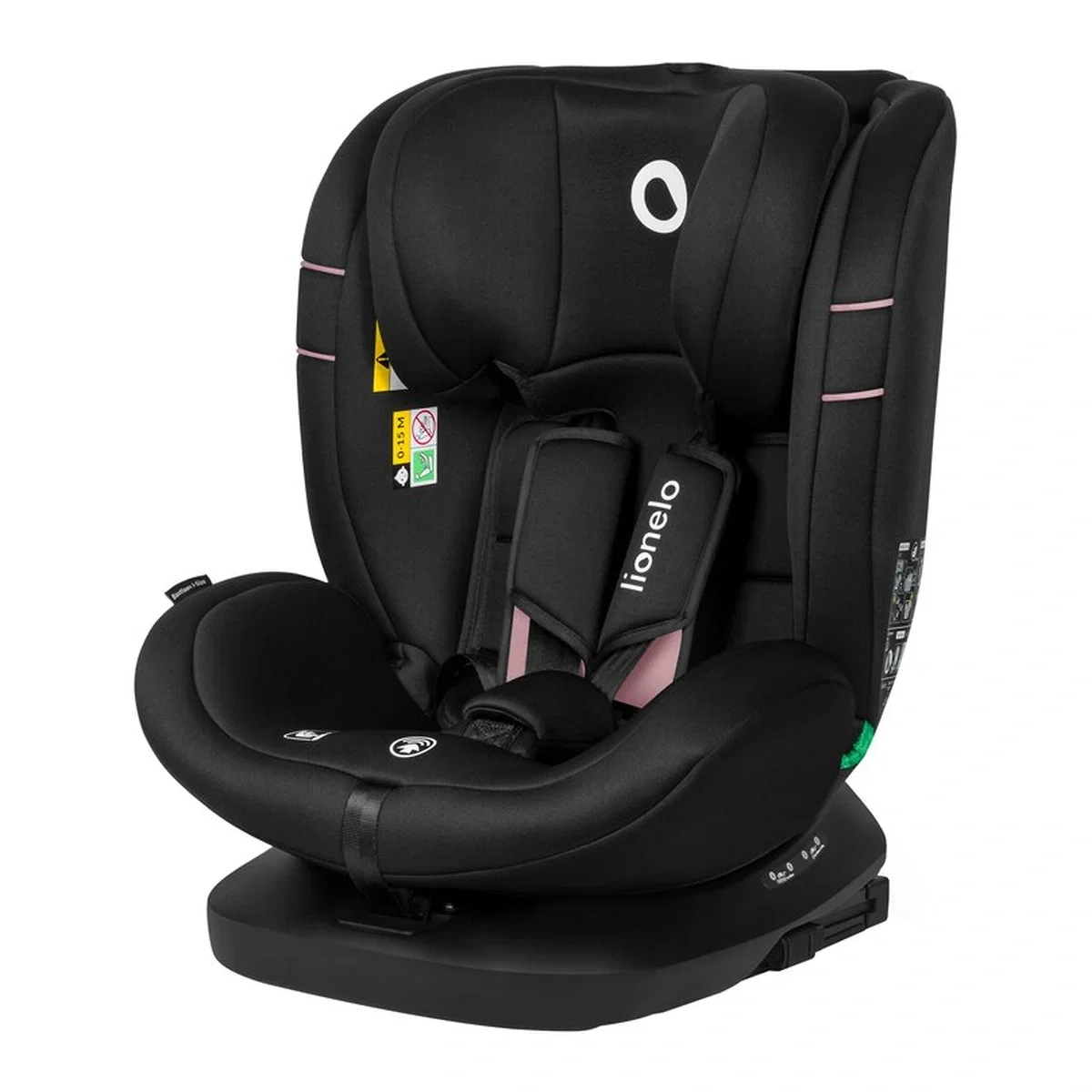 Scaun auto, Lionelo, Bastiaan i-Size, 4 in 1, Protectie laterala, Cu spatar inclinabil in 4 pozitii, Cu tetiera [8]
