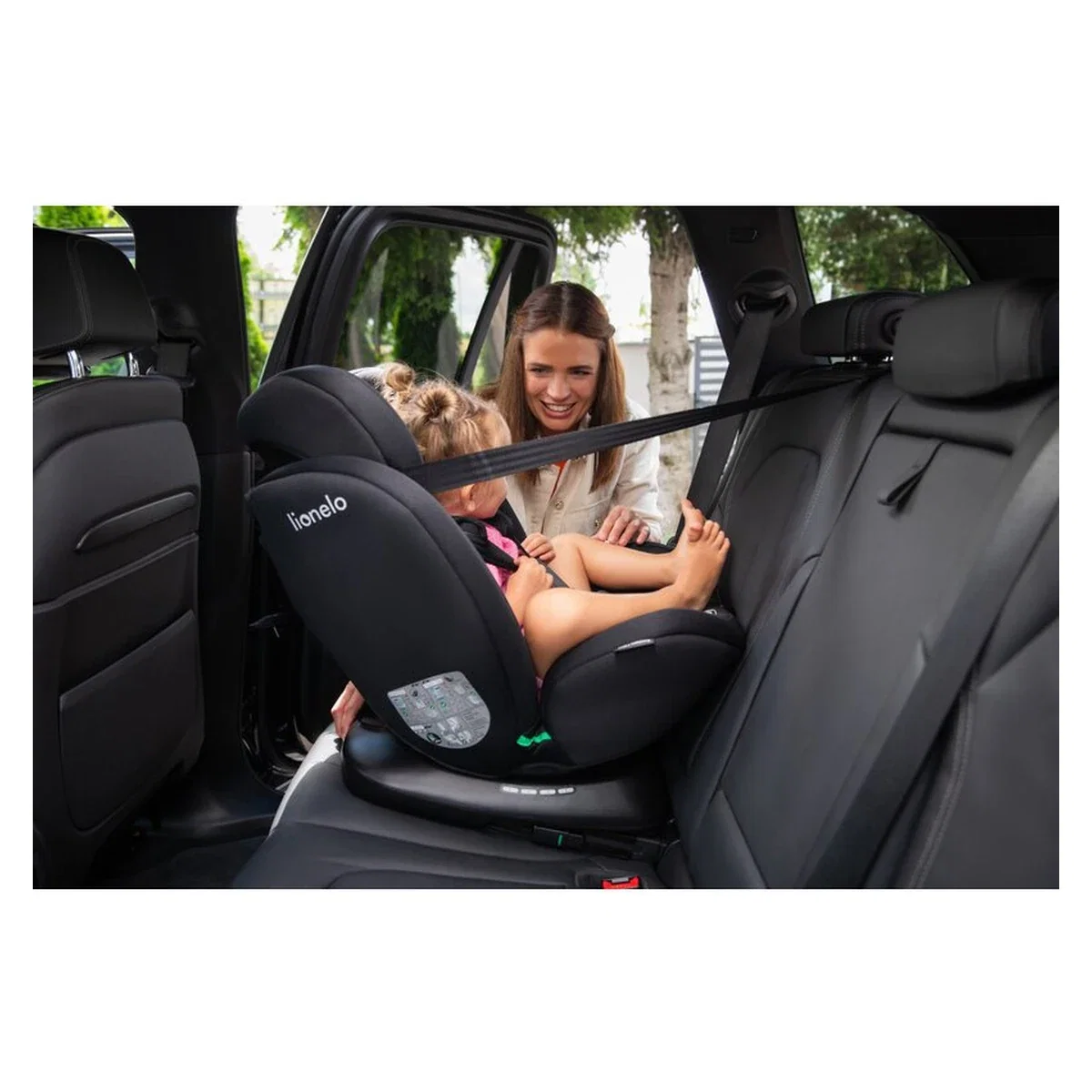 Scaun auto, Lionelo, Bastiaan i-Size, 4 in 1, Rotire 360 grade, 0-36 Kg, 40-150 cm, Isofix, Albastru Indigo [21]