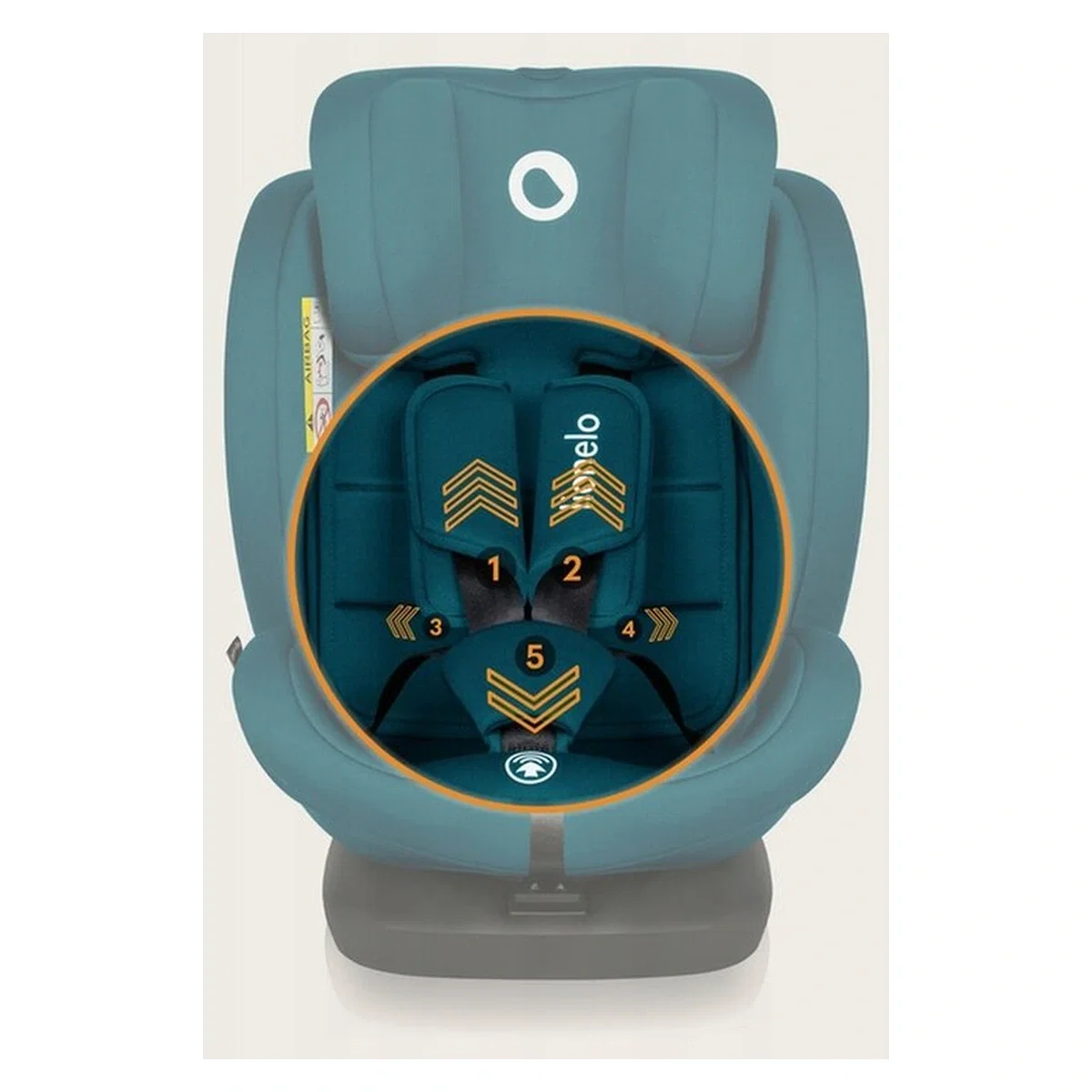 Scaun auto, Lionelo, Bastiaan i-Size, 4 in 1, Rotire 360 grade, 0-36 Kg, 40-150 cm, Isofix, Albastru Indigo [12]