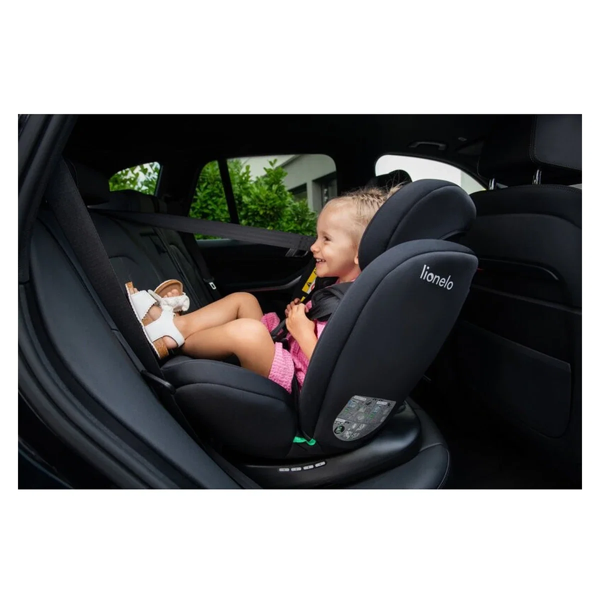 Scaun auto, Lionelo, Bastiaan i-Size, 4 in 1, Rotire 360 grade, 0-36 Kg, 40-150 cm, Isofix, Albastru Indigo [19]