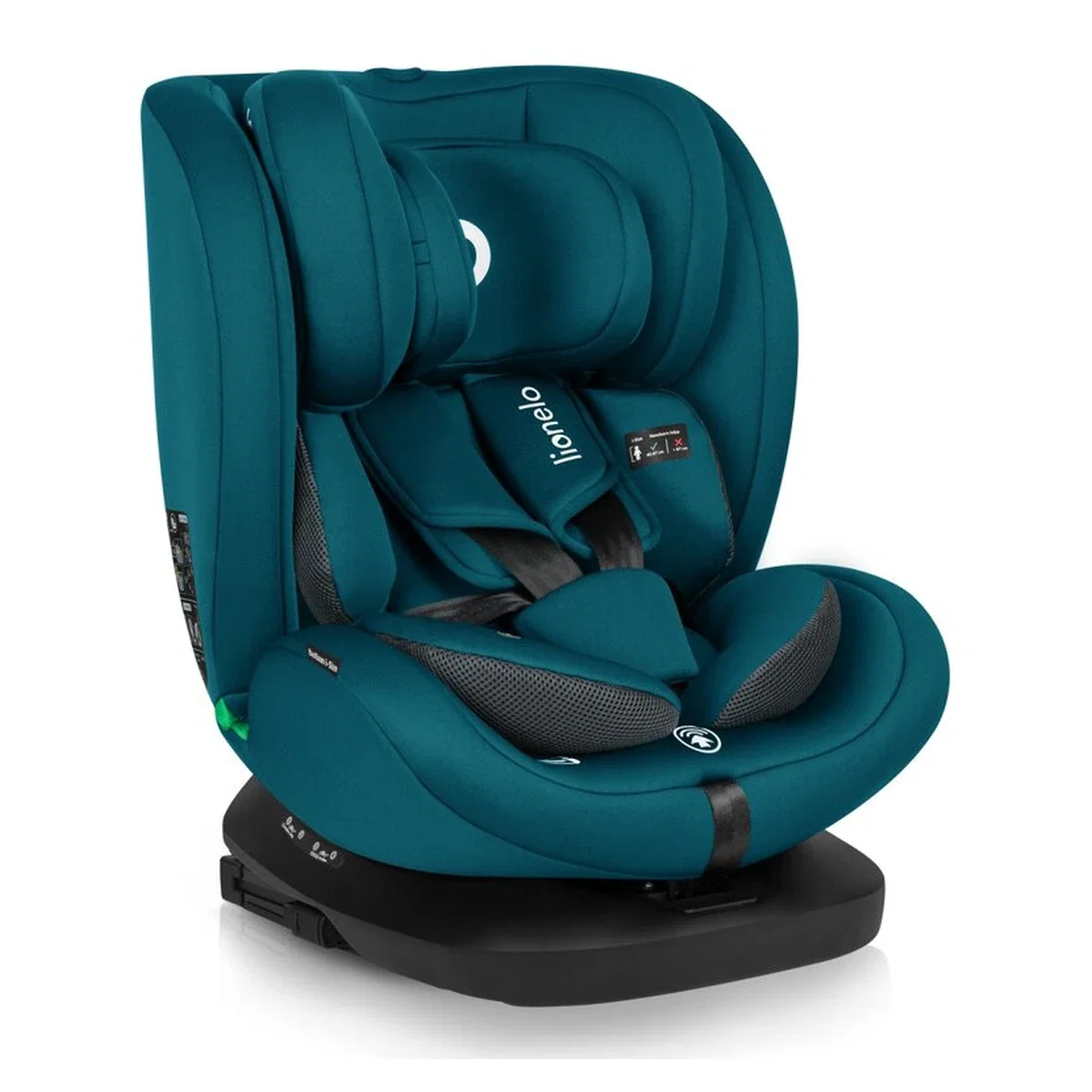 Scaun auto, Lionelo, Bastiaan i-Size, 4 in 1, Rotire 360 grade, 0-36 Kg, 40-150 cm, Isofix, Albastru Indigo [4]