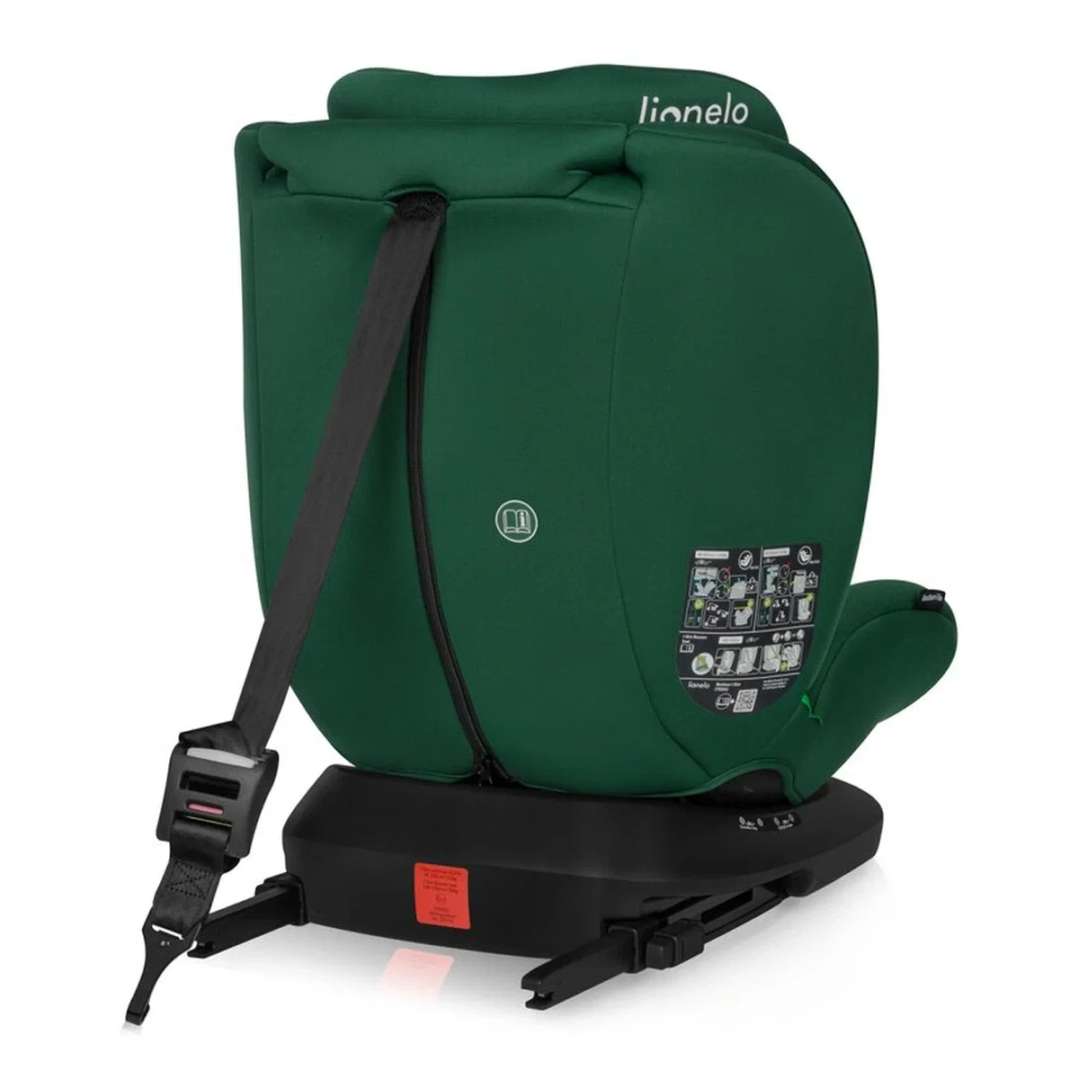 Scaun auto, Lionelo, Bastiaan i-Size, 4 in 1, Rotire 360 grade, 0-36 Kg, 40-150 cm, Isofix, Verde [12]