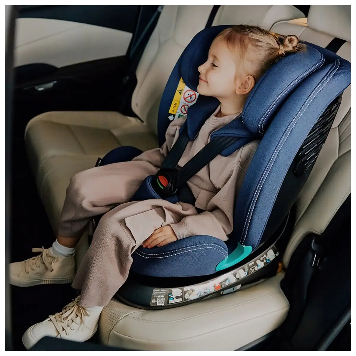 Scaun auto, Lionelo, Bastiaan One i-Size, 4 in 1, Protectie laterala, Cu spatar inclinabil in 4 pozitii, Cu tetiera [22]