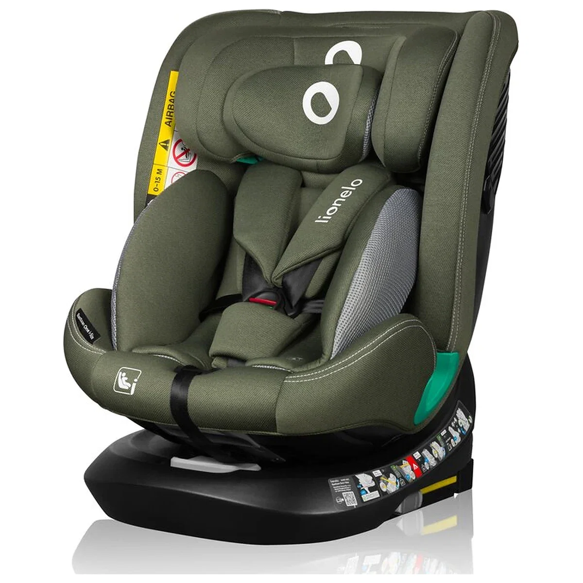 Scaune auto - Scaun auto, Lionelo, Bastiaan One i-Size, 4 in 1, Protectie laterala, Cu spatar inclinabil in 4 pozitii, Cu tetiera