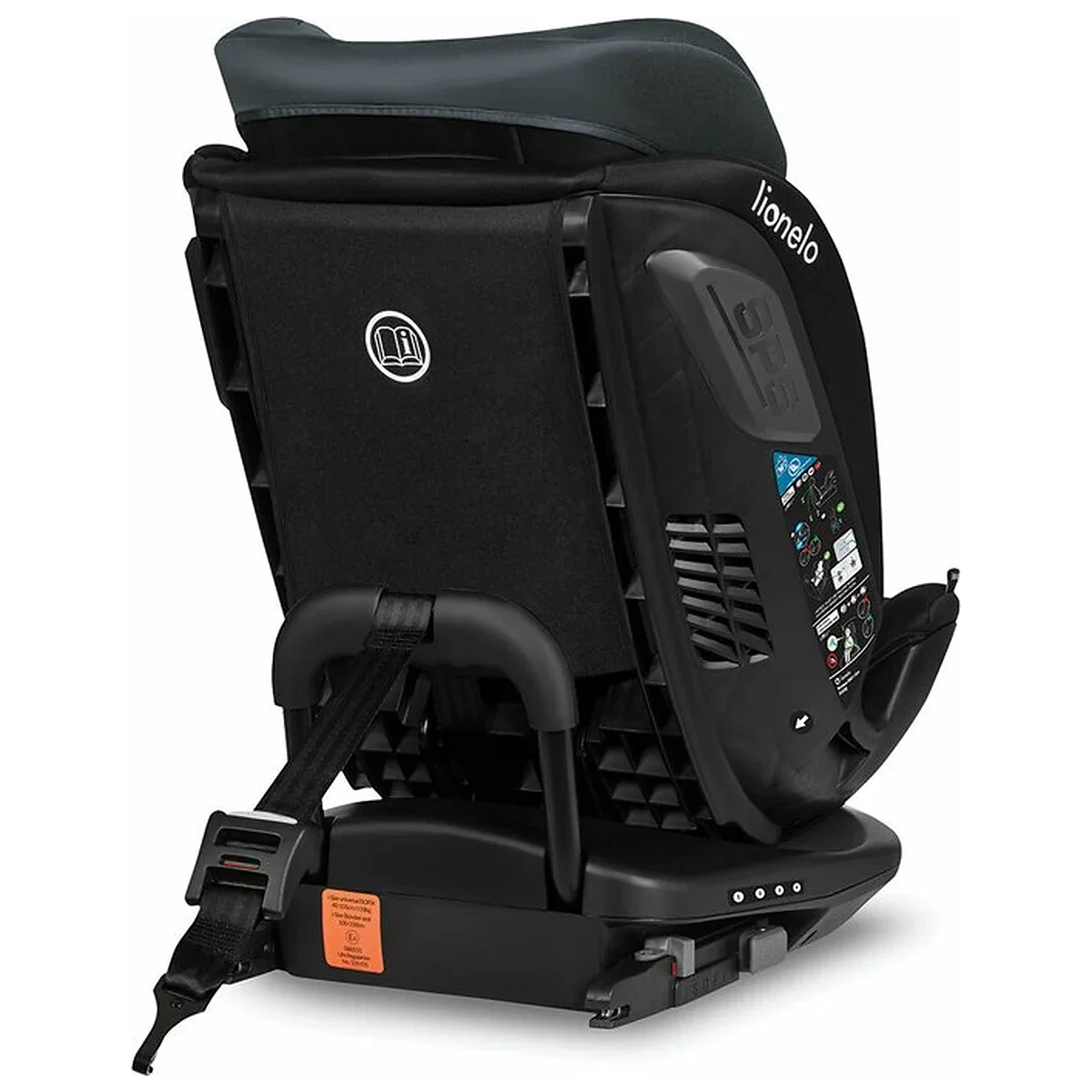 Scaun auto, Lionelo, Bastiaan RWF i-Size, Pozitie de somn, Protectie laterala, Rotire 360 grade, 0-36 Kg, Cu Isofix si [21]