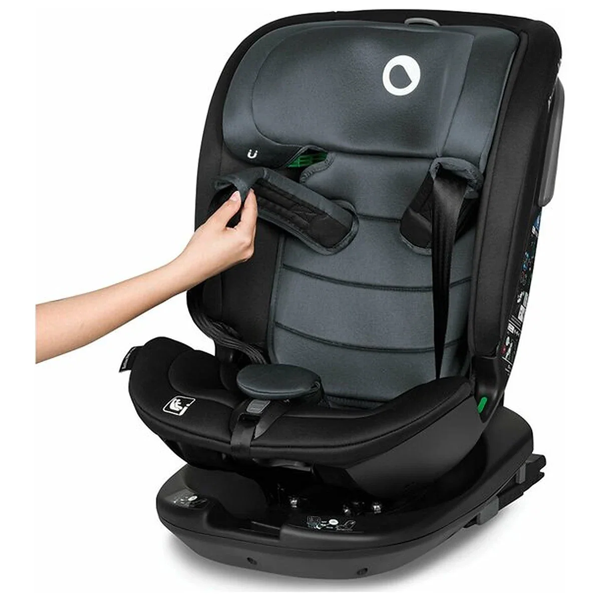Scaun auto, Lionelo, Bastiaan RWF i-Size, Pozitie de somn, Protectie laterala, Rotire 360 grade, 0-36 Kg, Cu Isofix si [31]