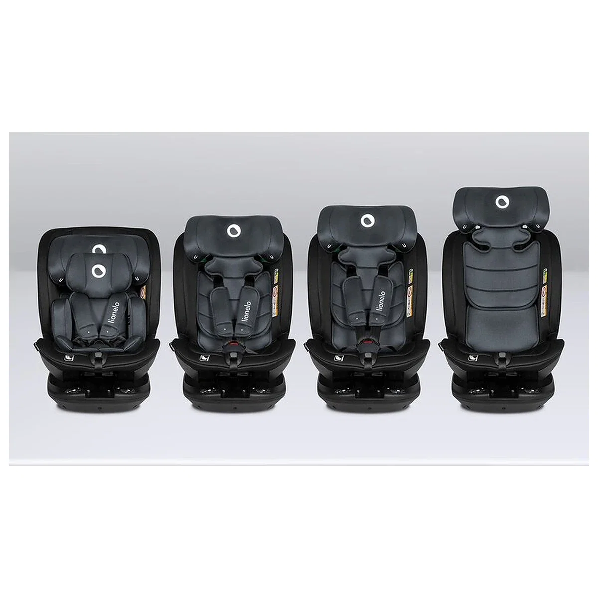 Scaun auto, Lionelo, Bastiaan RWF i-Size, Pozitie de somn, Protectie laterala, Rotire 360 grade, 0-36 Kg, Cu Isofix si [32]