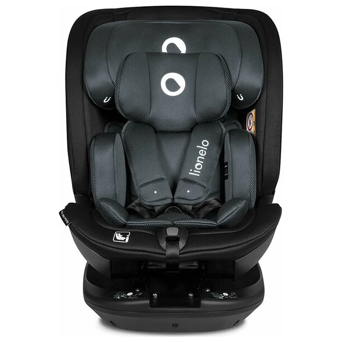 Scaun auto, Lionelo, Bastiaan RWF i-Size, Pozitie de somn, Protectie laterala, Rotire 360 grade, 0-36 Kg, Cu Isofix si [6]