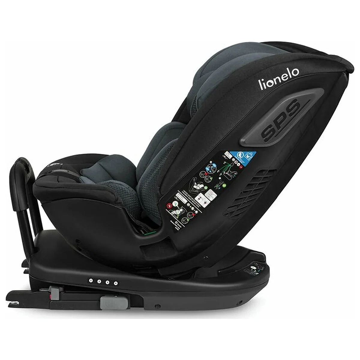 Scaun auto, Lionelo, Bastiaan RWF i-Size, Pozitie de somn, Protectie laterala, Rotire 360 grade, 0-36 Kg, Cu Isofix si [20]