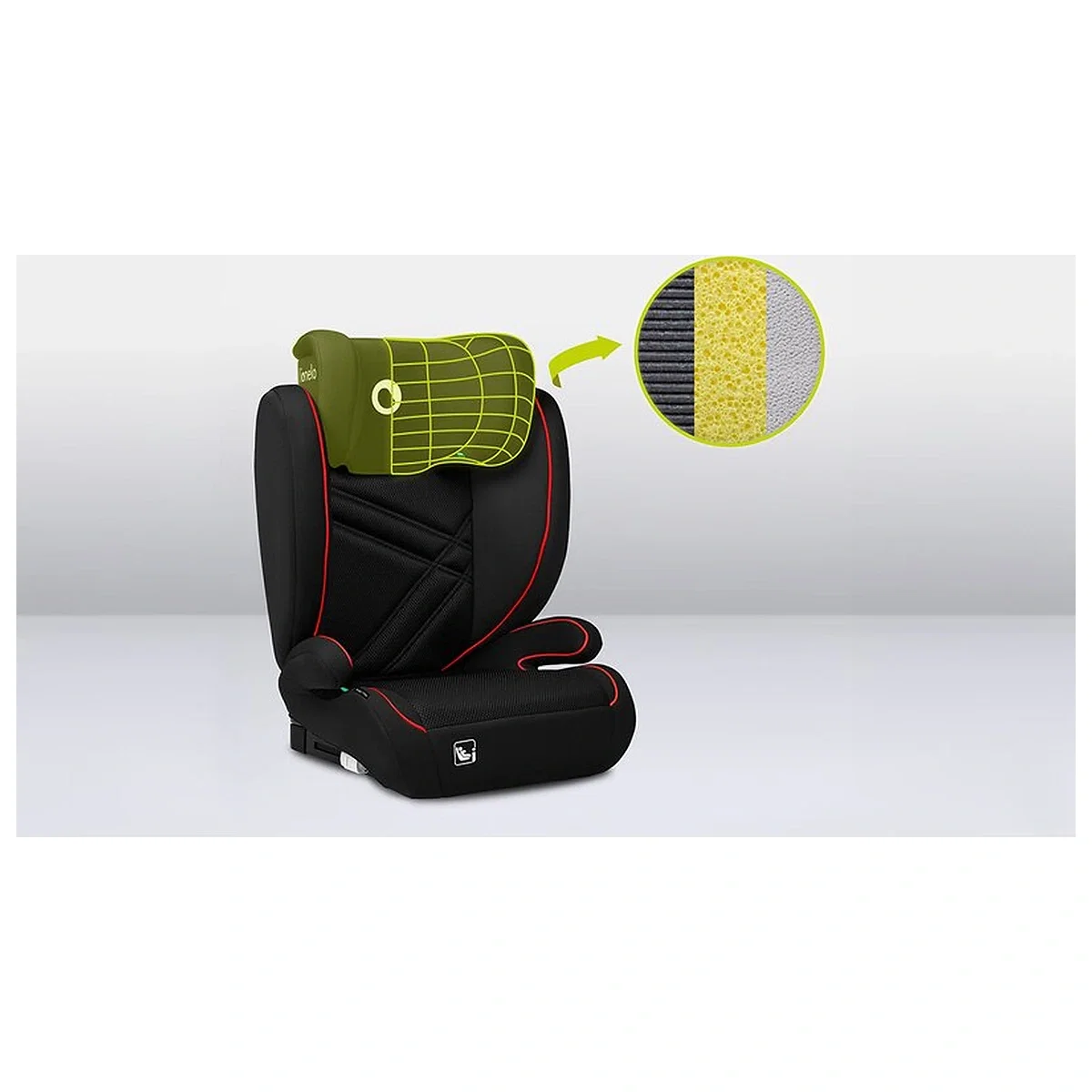 Scaun auto, Lionelo, Hugo i-Size, Universal, Orientare in directia sensului de mers, Reglabil, Conform standardului de [13]