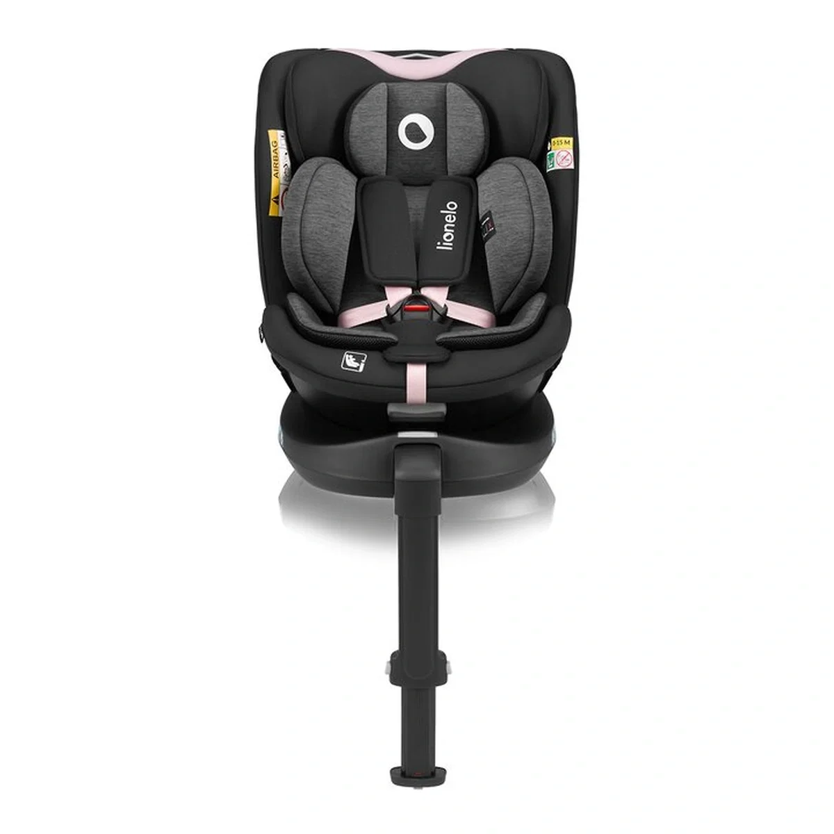 Scaun auto, Lionelo, i-Size Navy, 0-36 Kg, 40-150 cm, Cu isofix si picior de fixare, Protectie laterala, Rotire 360 [6]