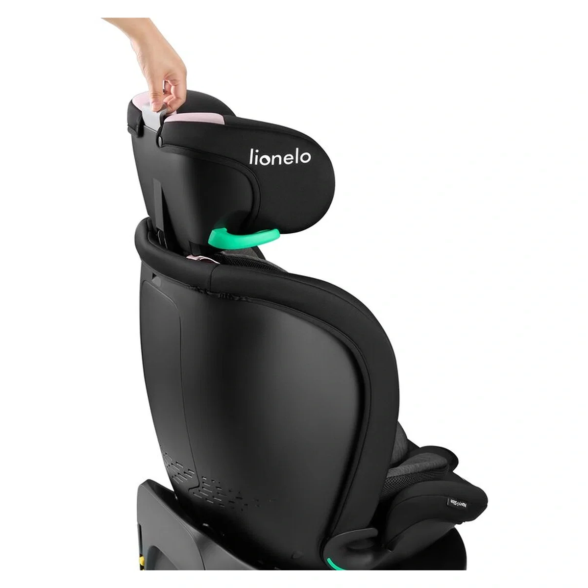 Scaun auto, Lionelo, i-Size Navy, 0-36 Kg, 40-150 cm, Cu isofix si picior de fixare, Protectie laterala, Rotire 360 [23]