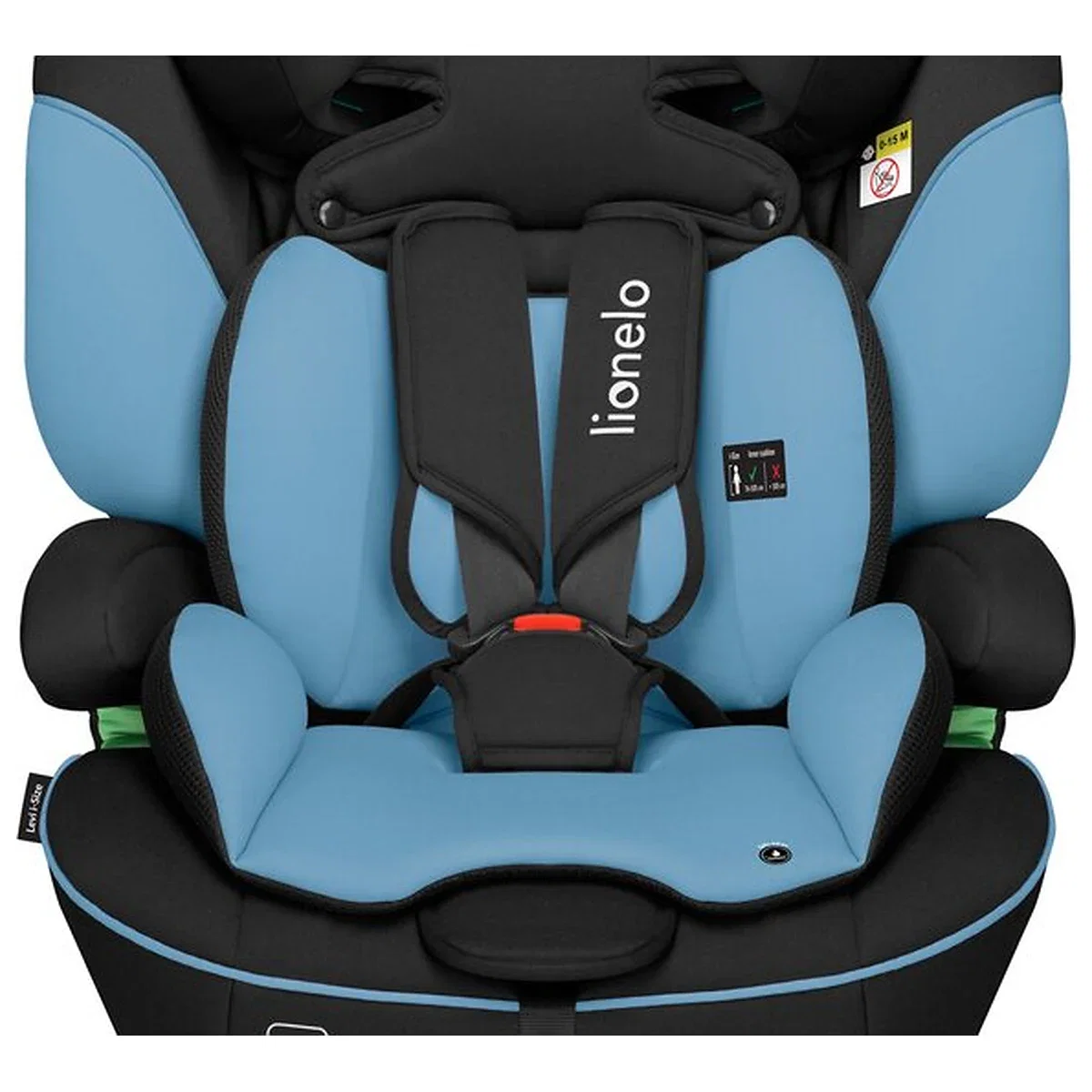 Scaun auto, Lionelo, Levi i-Size, Universal, Instalare FWF, Cu tetiera reglabila in 10 pozitii, Cu spatar detasabil, [8]