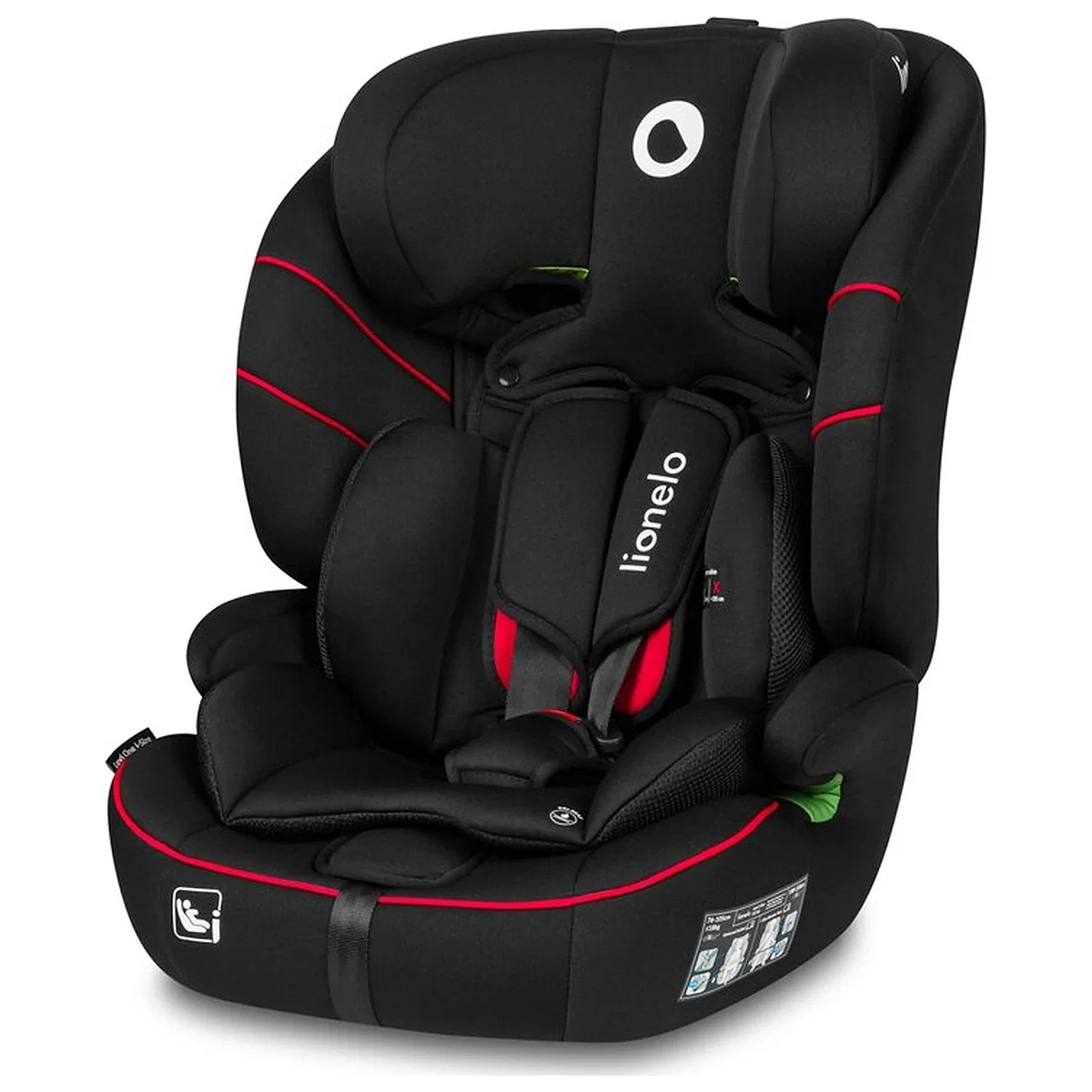 Scaune auto - Scaun auto, Lionelo, Levi i-Size, Universal, Instalare FWF, Cu tetiera reglabila in 10 pozitii, Cu spatar detasabil,