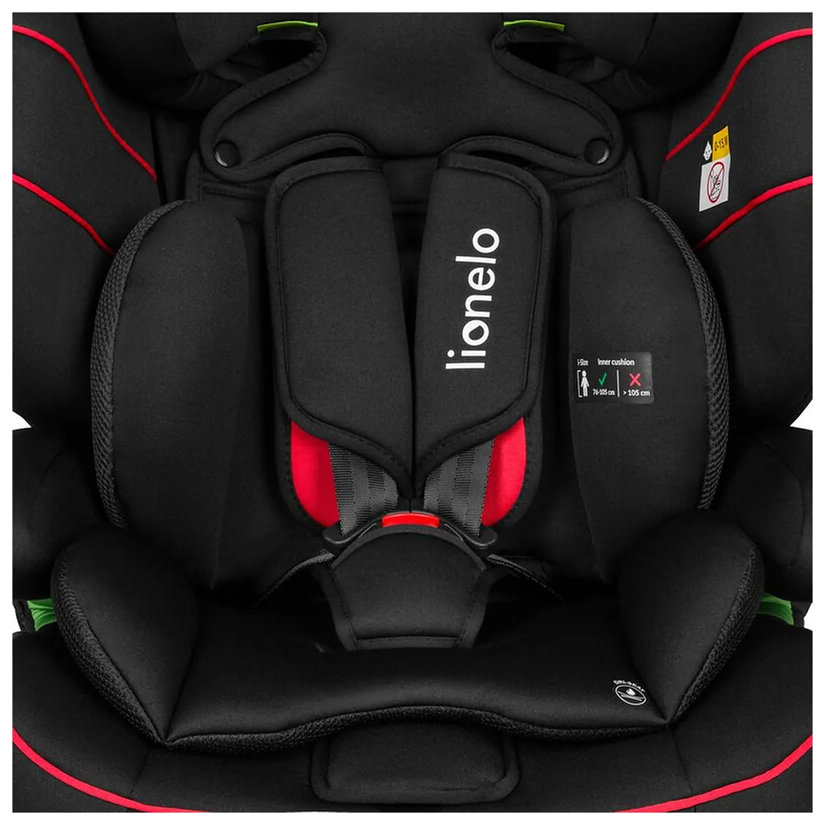Scaun auto, Lionelo, Levi i-Size, Universal, Instalare FWF, Cu tetiera reglabila in 10 pozitii, Cu spatar detasabil, [8]