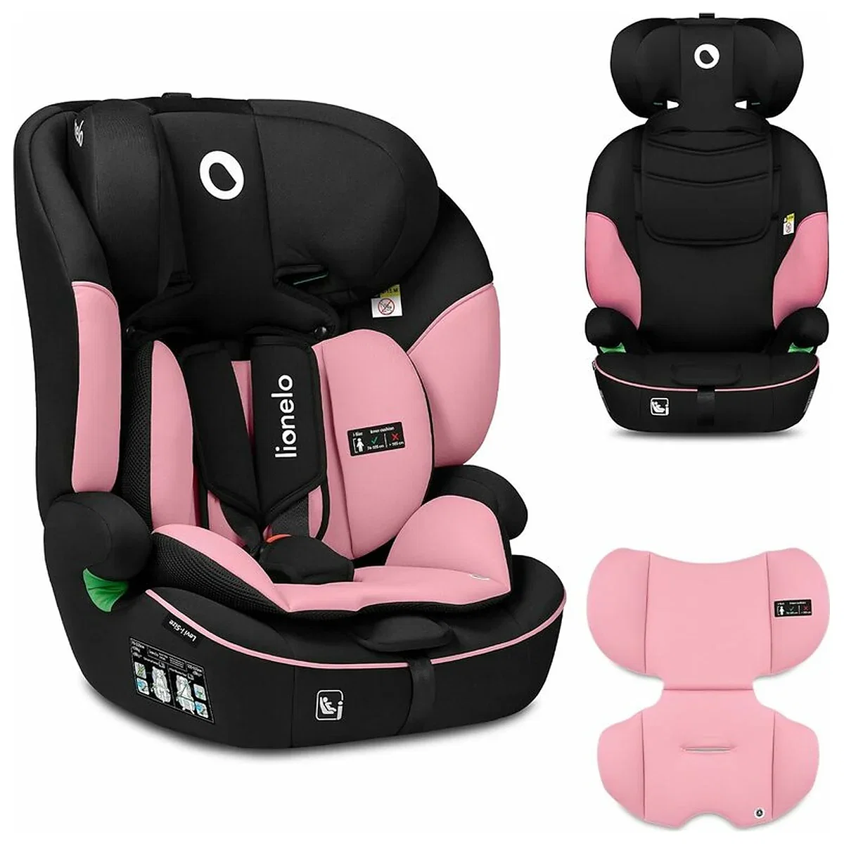 Scaun auto, Lionelo, Levi One i-Size, Universal, Instalare FWF, Cu tetiera reglabila in 10 pozitii, Cu spatar [2]