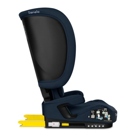 Scaun auto pliabil, Lionelo, Orin, i-Size, 100-150 cm, Isofix+Top Tether, Husa transport, Albastru [14]