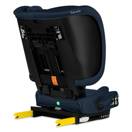 Scaun auto pliabil, Lionelo, Orin, i-Size, 100-150 cm, Isofix+Top Tether, Husa transport, Albastru [8]