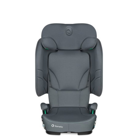 Scaun auto pliabil, Lionelo, Orin, i-Size, 100-150 cm, Isofix+Top Tether, Husa transport, Gri Grafit [11]