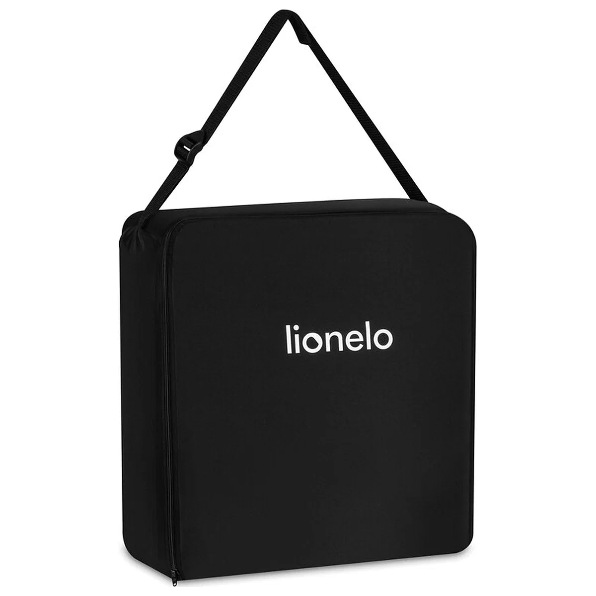 Scaun auto pliabil, Lionelo, Orin, i-Size, 100-150 cm, Isofix+Top Tether, Husa transport, Negru Carbon [9]