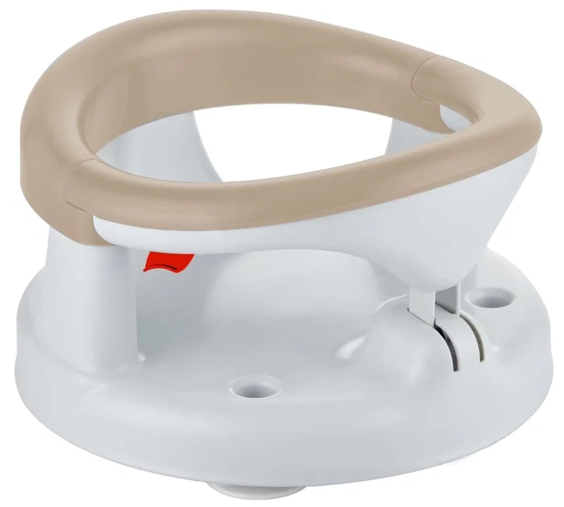 Suporturi si scaune baita - Noul Scaun de baie bebelusi Bath and Feeding BabyJem (Culoare: Maro) 6 luni