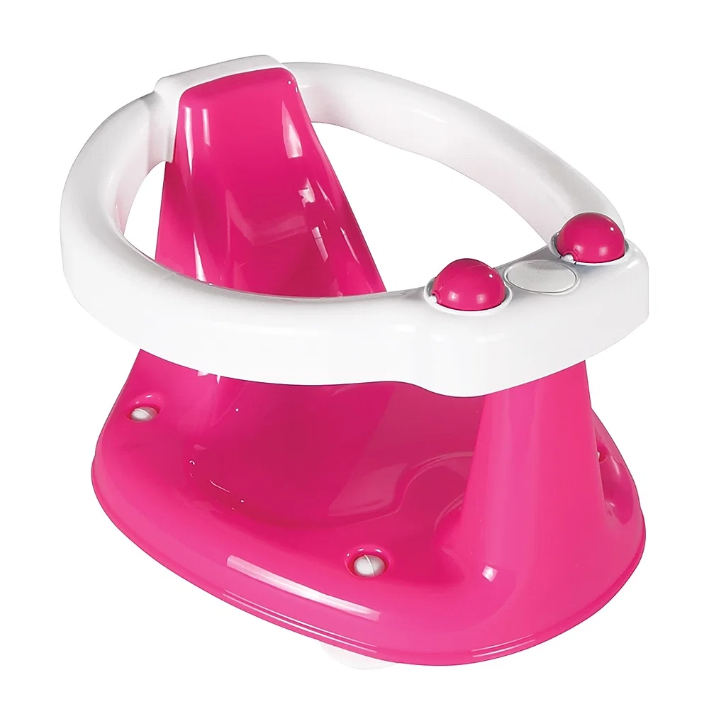 Suporturi si scaune baita - Scaun de baie Pilsan Practical Bath Set pink 6 luni +